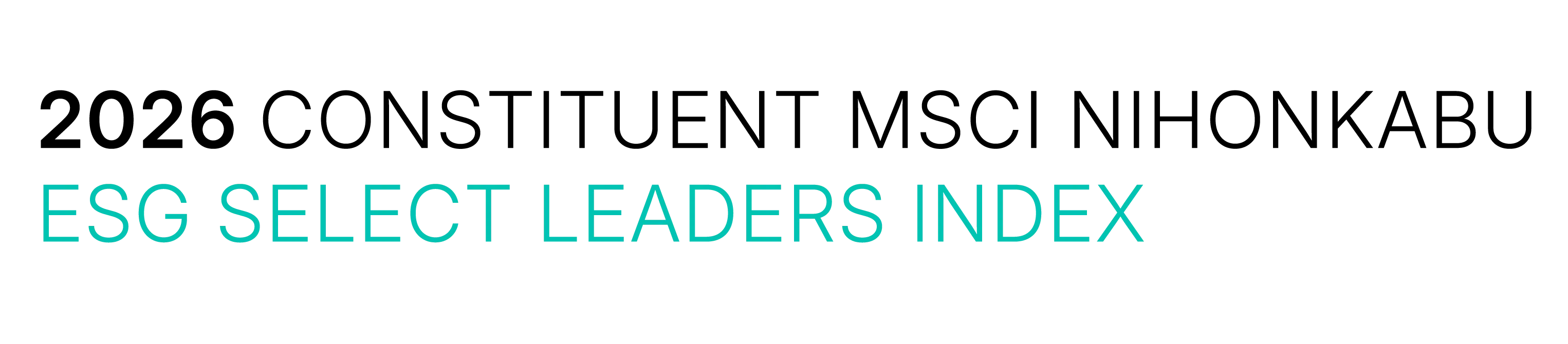 MSCI Nihonkabu ESG Select Leaders Index