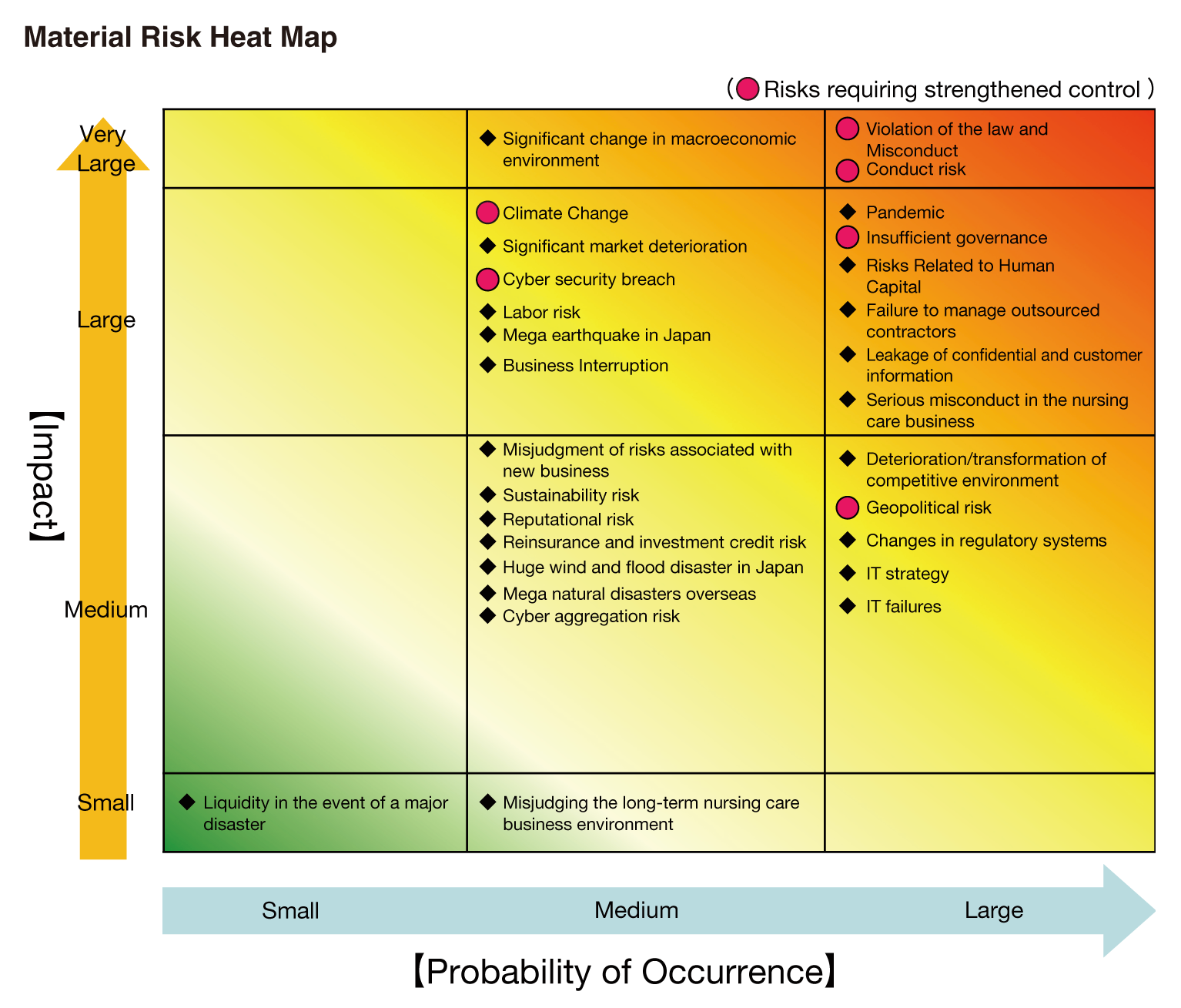 Material Risk Heat Map