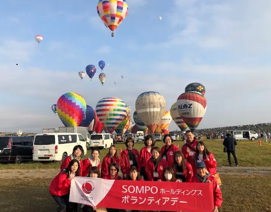 Volunteer work at the Saga International Balloon Fiesta