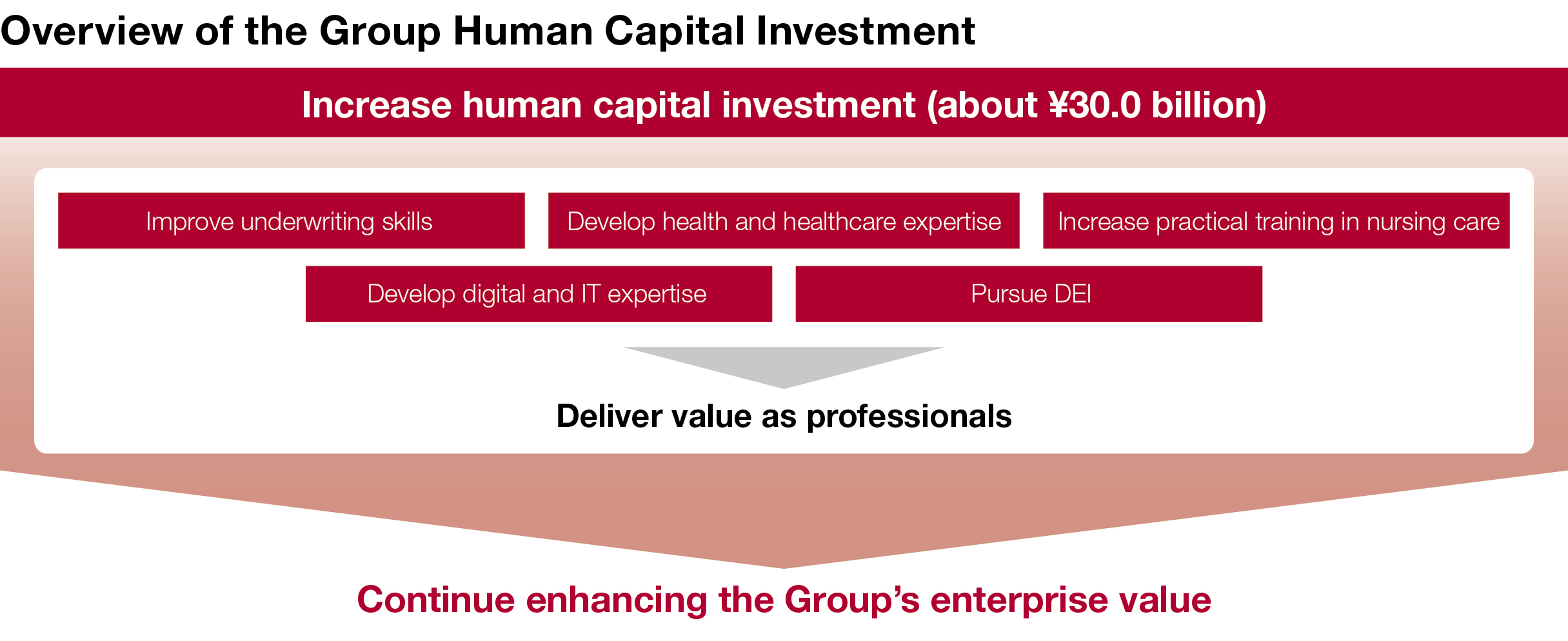 Overview of the Group Human Capital Investment