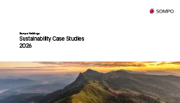 Sustainability Case Studies