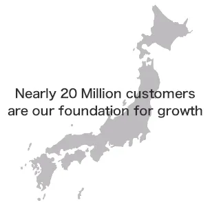 Nearly 20 Million customers are our foundation for growth