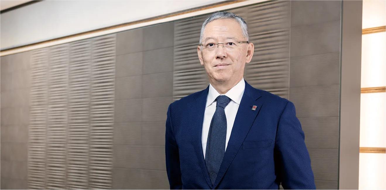 画像：グループＣＥＯ 取締役社長 奥村 幹夫